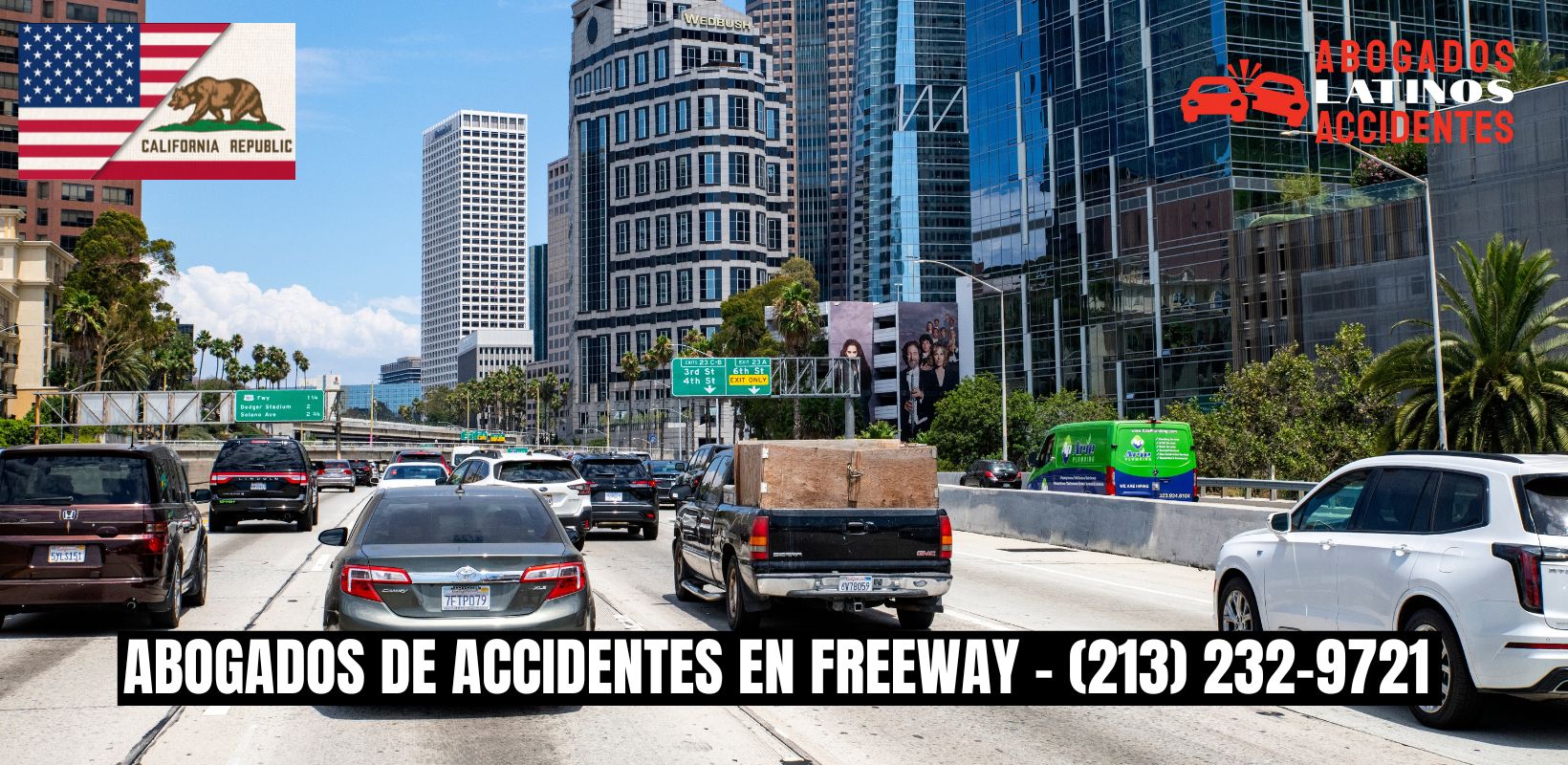 Los Angeles Abogados de Accidentes en Freeway